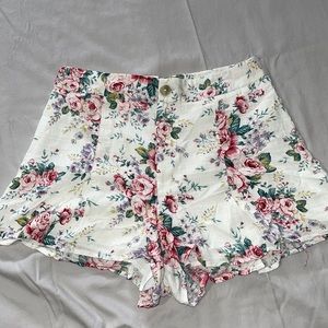 Brand new floral FOREVER 21 shorts
